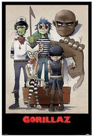 Characters, Gorillaz, Plakáty