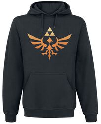Hyrule - Triforce Logo, The Legend Of Zelda, Mikina s kapucí