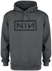 Classic Black Logo, Nine Inch Nails, Mikina s kapucí
