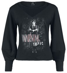 Warning - Toxic, Wednesday, Mikinové tričko