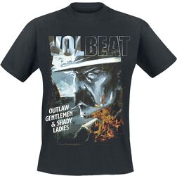 Outlaw Gentlemen & Shady Ladies - Anniversary, Volbeat, Tričko
