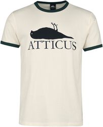Tričko s lemy Brand logo, Atticus, Tričko
