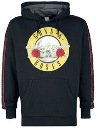 Amplified Collection - Mens Taped Fleece Hoodie, Guns N' Roses, Mikina s kapucí