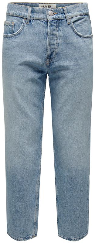 Denimové kalhoty ONSEdge Loose L. Blue 6986