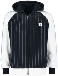 Striped Logo, Playstation, Mikina s kapucí na zip