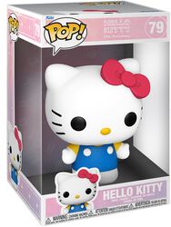 Vinylová figurka č.79 Hello Kitty (50th Anniversary) (Jumbo POP!), Hello Kitty, Funko Pop!