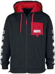 Logos, Marvel, Mikina s kapucí na zip