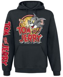 Cartoon Logo, Tom And Jerry, Mikina s kapucí