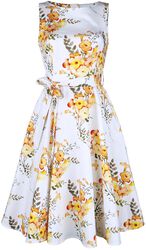 Květované šaty Brooke, H&R London, Středně dlouhé šaty