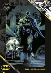 Plakátový kalendář 2024, Batman, Nástěnný kalendář