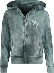 Logo Space Blue, Foo Fighters, Mikina s kapucí na zip
