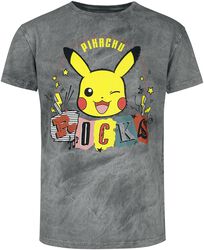 Pikachu - Rocks, Pokémon, Tričko