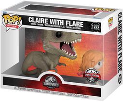Vinylová figurka č.1223 Jurassic World - Claire with flare (POP! Moment), Jurassic Park, Funko Movie Moments