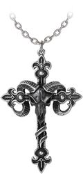 Cross of Baphomet, Alchemy Gothic, Náhrdelník