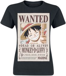 Wanted, One Piece, Tričko