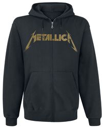 Hetfield Iron Cross Guitar, Metallica, Mikina s kapucí na zip