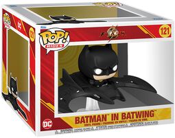 Vinylová figurka č.121 Batman in Batwing (Pop! Ride Super Deluxe), The Flash, Funko Pop!