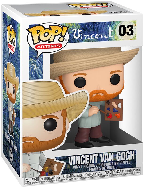 van Gogh, Vincent Vinylová figurka č. 03 Vincent van Gogh (artists)
