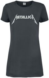 Amplified Collection - Logo, Metallica, Krátké šaty