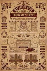 Quidditch at Hogwarts, Harry Potter, Plakáty