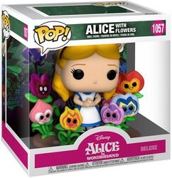 Vinylová figurka č. 1057 Alice with Flowers (Deluxe Pop!), Alice in Wonderland, Funko Super Deluxe