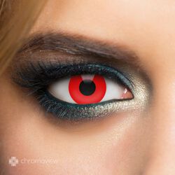 Chromaview Red Vampire Daily Disposable Contact Lenses, Chromaview, Fasjion Kontaktní čočky