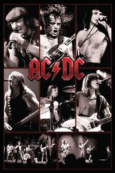 Live - (Collage), AC/DC, Plakáty