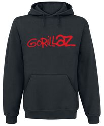 Logo, Gorillaz, Mikina s kapucí