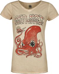 Squid, Red Hot Chili Peppers, Tričko