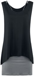 Šaty 2 v 1, Black Premium by EMP, Krátké šaty