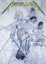 And Justice For All, Metallica, Plakáty