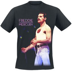 Freddie Mercury - Mic Photo, Queen, Tričko