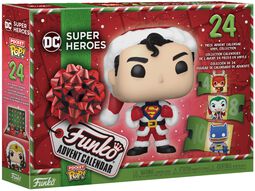 Adventní kalendář DC Super Heroes Funko, DC Comics, Funko Pop!