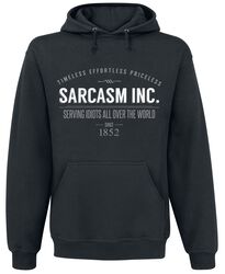 Sarcasm Inc., Slogans, Mikina s kapucí