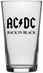 Back in Black, AC/DC, Pivní sklenice