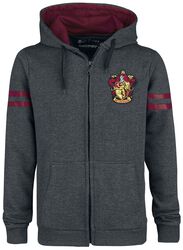 Gryffindor Sport, Harry Potter, Mikina s kapucí na zip