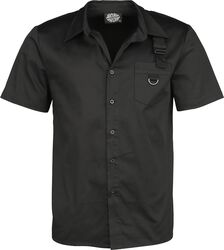 Černá košile, H&R London, Košile s krátkým rukávem