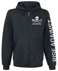Sea Shepherd Cooperation - Our Precious Time Is Running Out, Rise Against, Mikina s kapucí