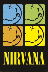 Smiliey Squares, Nirvana, Plakáty