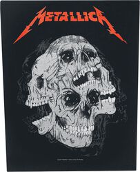 Skulls, Metallica, Nášivka na záda