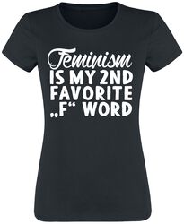 Feminism is My 2nd Favourite F Word, Slogans, Tričko