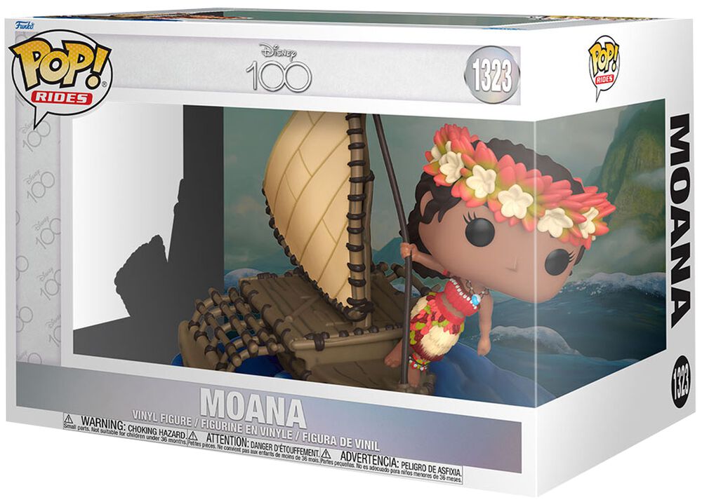 Vinylová figurka č.1323 Disney 100 - Moana (POP! Rides Super Deluxe)