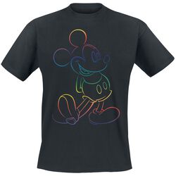 Rainbow Mickey, Mickey Mouse, Tričko