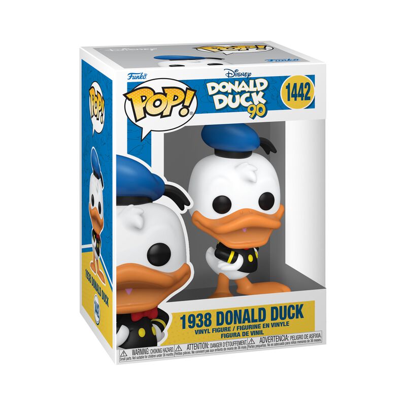 Vinylová figurka č.1442 90th Anniversary - 1938 Donald Duck