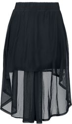 Sukně s průhlednými detaily, Gothicana by EMP, Krátká sukně