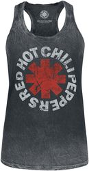 Distressed Logo, Red Hot Chili Peppers, Tílko