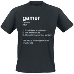 Definition Gamer, Slogans, Tričko