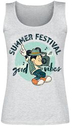 Summer Festival - Good Vibes, Mickey Mouse, Tílko