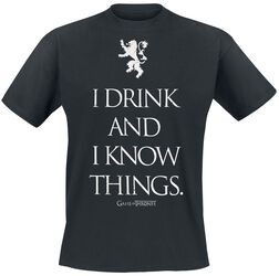I Drink And I Know Things, Game of Thrones, Tričko
