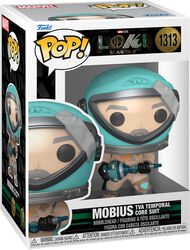 Vinylová figurka č.1313 Season 2 - Mobius TVA temporal core suit, Loki, Funko Pop!